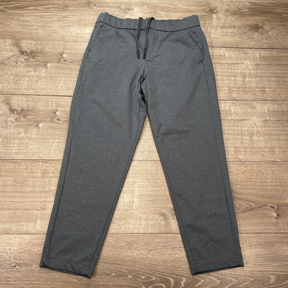 Bonobos Pants Mens 30x30 Gray Jogger Drawstring Elastic Waist Tapered Casual